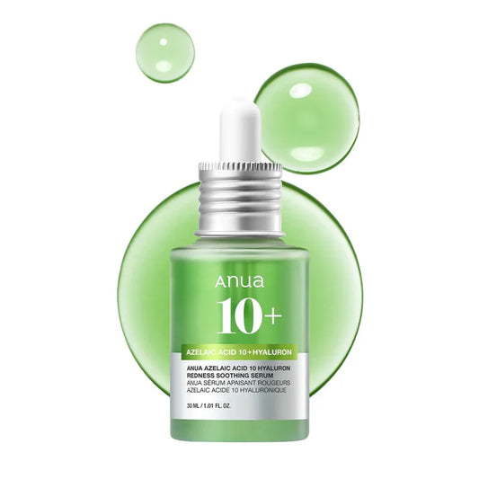 Anua, Azelaic Acid 10 Hyaluron Redness Soothing Serum